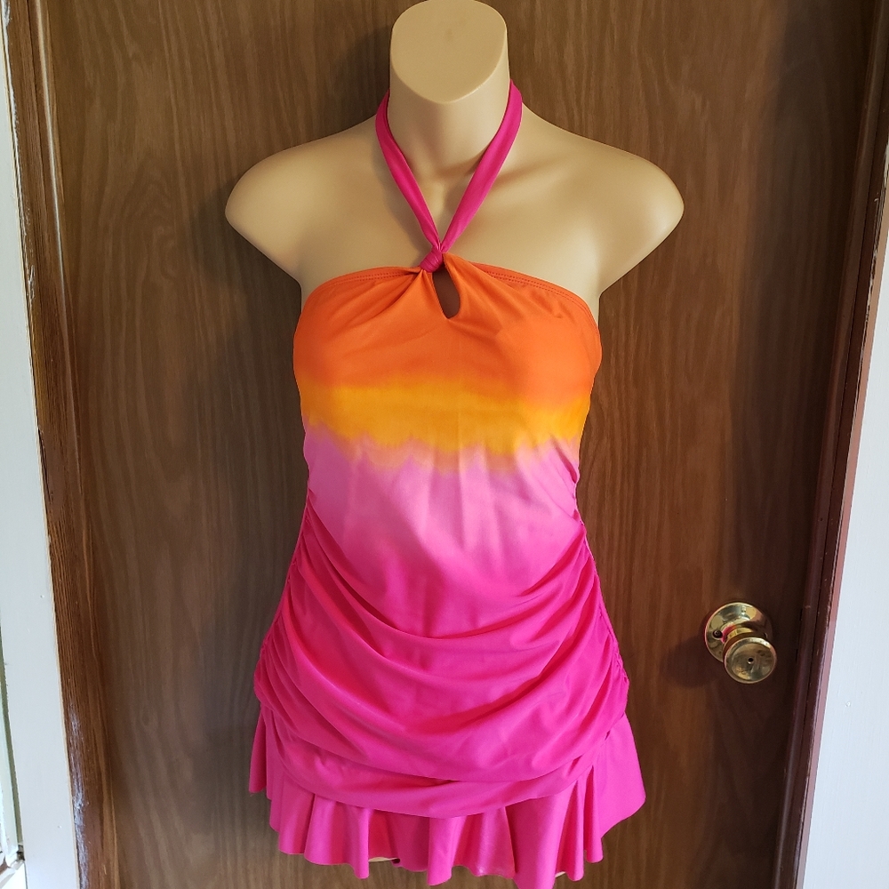 Chaps 2 piece swim wear 12 Top/14 Bottom